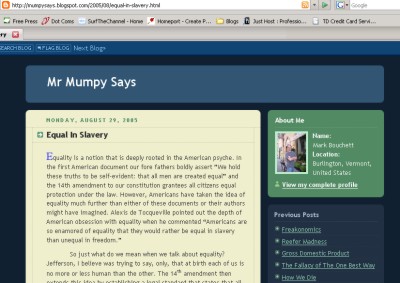 Mr Mumpy Says